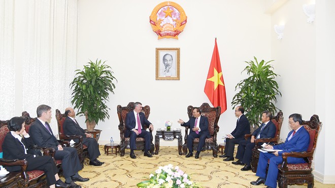 Thủ tướng Nguyễn Xuân Phúc tiếp lãnh đạo công ty Boeing 