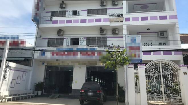 Khách sạn nơi ông Quang bị mất trộm tài sản. Ảnh Việt Văn