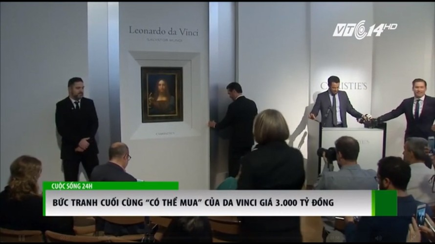 Bức tranh cuối cùng của Da Vinci giá 3.000 tỷ đồng