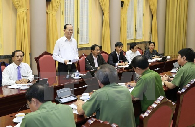 Chủ tịch nước Trần Đại Quang: Không được xảy ra sai sót trong Tuần lễ APEC