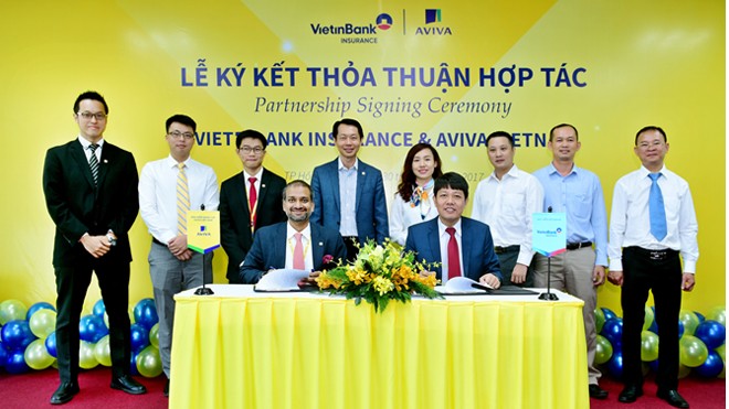 Aviva Việt Nam và bảo hiểm Vietinbank ký kết hợp tác chiến lược 
