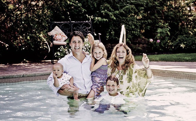 Thủ tướng Canada và gia đình