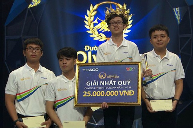 Nguyễn Hữu Quang Nhật giành chiến thắng trong cuộc thi Quý đầu tiên của Olympia năm thứ 18, giành 1 vé vào Chung kết Đường lên đỉnh Olympia lần thứ 18.