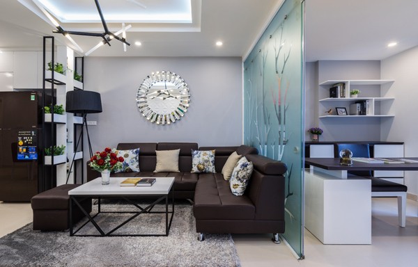 Căn hộ mẫu 2+1 phòng ngủ T&T Riverview được thiết kế linh hoạt tối đa không gian sống lý tưởng
