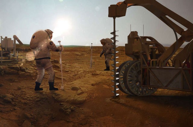 Việc khám phá và chinh phục sao Hỏa trong tương lai có thể được thực hiện nhờ phát hiện nguồn nước