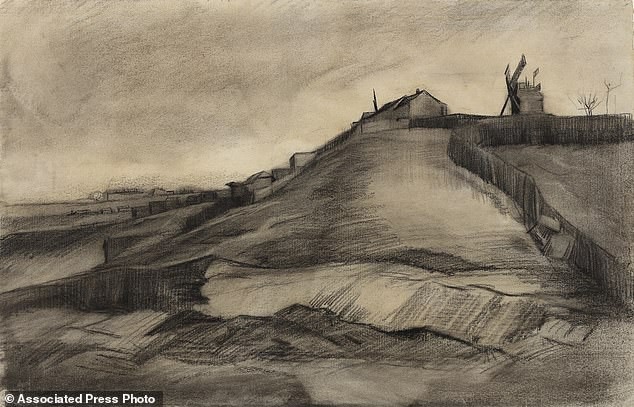 Viện bảo tàng Van Gogh ở Amsterdam, Hà Lan, mới đây đã khẳng định rằng bức phác họa “Đồi Montmartre và mỏ đá” (ảnh), vốn thuộc sở hữu của Quỹ Nghệ thuật Van Vlissingen, chính là một bức phác họa do Van Gogh thực hiện. Giờ đây, bức phác họa đang được trưng