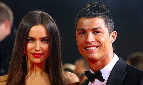 Cristian Ronaldo của Bồ Đào Nha và bạn gái