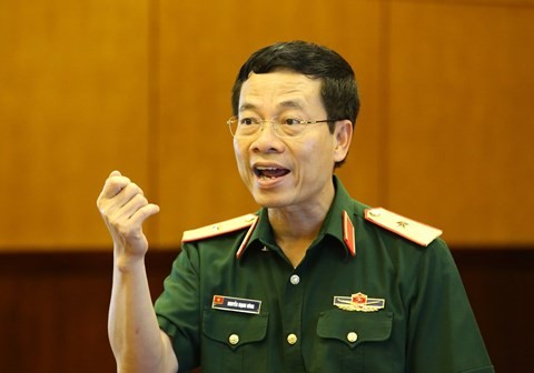 Thiếu tướng Nguyễn Mạnh Hùng- Tổng giám đốc Tập đoàn công nghiệp Viễn thông quân đội Viettel