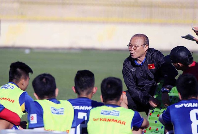 HLV Park Hang Seo muốn duy trì sơ đồ thành công ở U23 Việt Nam