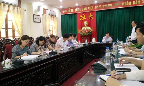 Chính quyền huyện Hoa Lư (Ninh Bình) họp lên phương án tháo dỡ, cưỡng chế công trình "khủng" xây dựng trái phép trong vùng lõi di sản thế giới Tràng An.