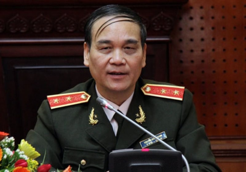 Trung tướng Nguyễn Đức Nhanh - nguyên GĐ Công an TP Hà Nội.