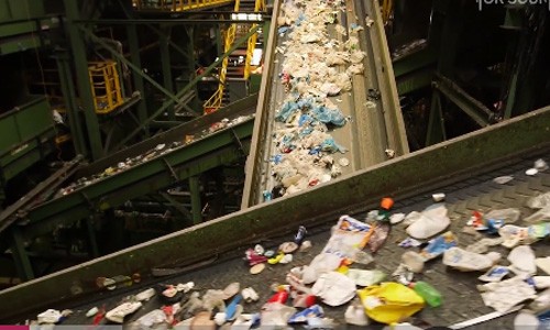 Nhà máy phân loại rác lớn nhất nước Mỹ