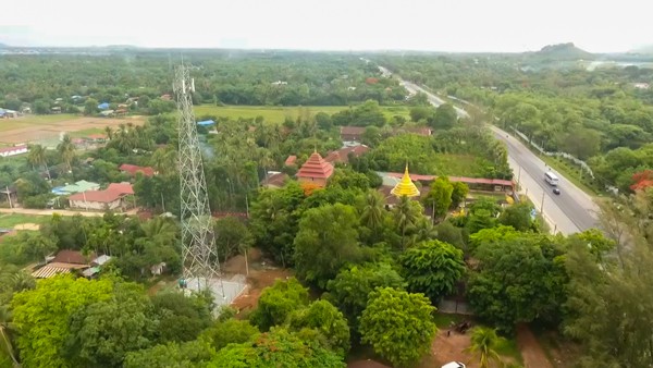 Chỉ sau hơn 1 năm, các trạm phát sóng 4G của Mytel đã hiện diện trên khắp đất nước Myanmar, ở cả vùng sâu, vùng xa. 