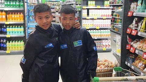 Hai cậu bé Việt Nam dự lễ khai mạc World Cup 2018