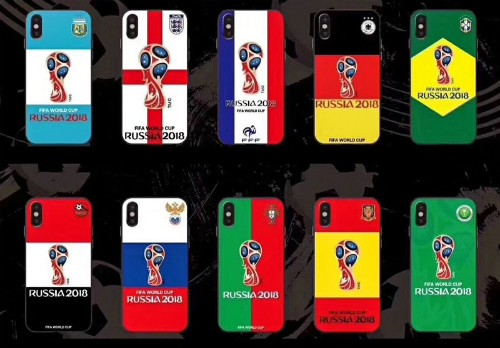 Loạt ốp lưng in hình biểu tượng World Cup 2018 và màu cờ của các đội tuyển nổi bật
