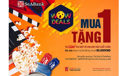 Seabank triển khai chương trình ưu đãi ‘Wow Deals! Mua sắm bất tận’