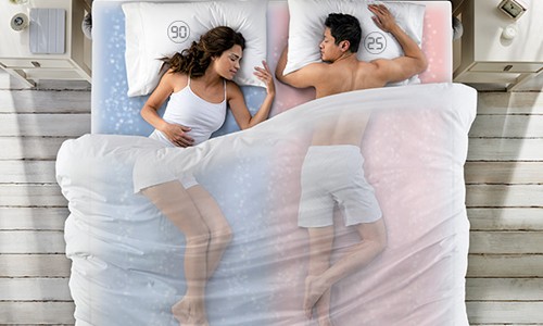 Để có giấc ngủ ngon thì bạn nên đặt giường ở nơi thoáng mát có nhiệt độ và ánh sáng phù hợp. Ảnh: SN