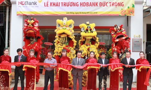 Khai trương HDBank Đức Trọng và HDBank Minh Lương 