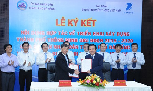 VNPT và Đà Nẵng hợp tác phát triển đô thị thông minh