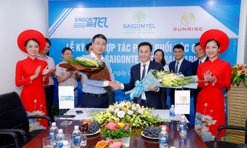 Saigontel Land và Sunrise – Mối quan hệ hợp tác chiến lược trong việc phân phối độc quyền dự án Saigontel Central Park