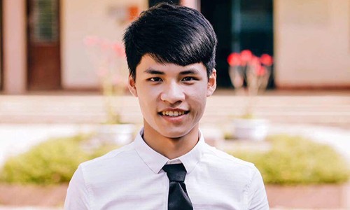 Lê Văn Đức - tân sinh viên Đại học Duy Tân