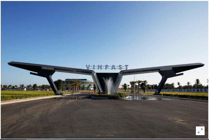 Nhà máy VinFast ở thành phố Hải Phòng, Việt Nam, 25/9/2018. Ảnh: REUTERS/Kham