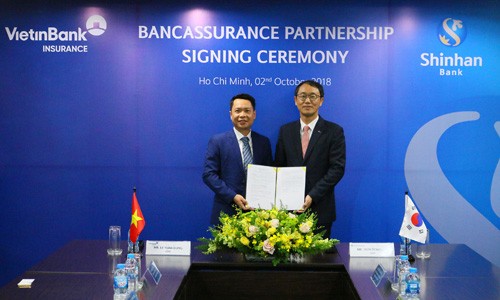 Lãnh đạo VBI và Ngân hàng Shinhan ký kết hợp tác