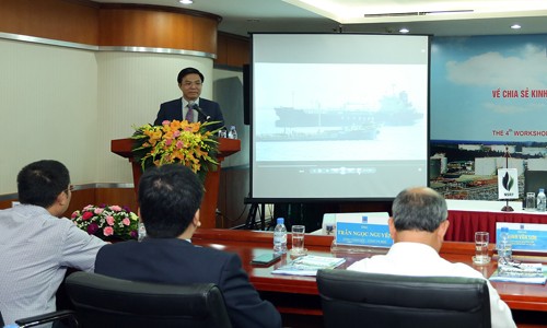 Ông Lê Mạnh Hùng, Phó Tổng giám đốc PVN đánh giá cao sự hợp tác giữa BSR và NSRP trong thời gian qua