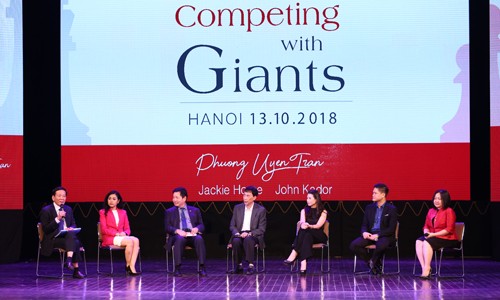 Giao lưu cùng tác giả Competing With Giants - Trần Uyên Phương
