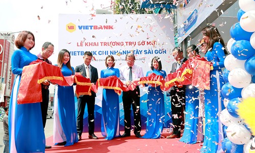 Ngân hàng Việt Nam Thương Tín (Vietbank) đưa vào khai trương hoạt động chính thức trụ sở mới Chi nhánh Tây Sài Gòn
