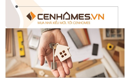 Cenland chính thức ra mắt Website Cenhomes.vn