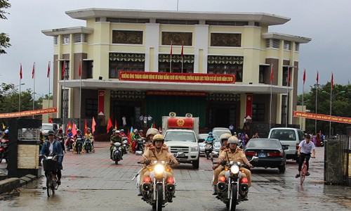 Công trình Nhà văn hóa trung tâm huyện Phú Lộc có tổng mức đầu tư lên đến 45 tỷ đồng