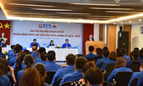 SCB tổ chức thành công đại hội đoàn thanh niên cơ sở lần thứ II 