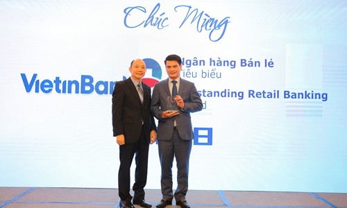 VietinBank nhận cú đúp giải thưởng bán lẻ năm 2018