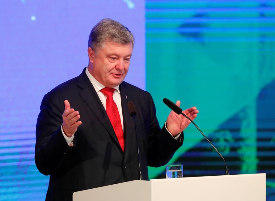  Tổng thống Ukraine Petro Poroshenko. Ảnh: Unian