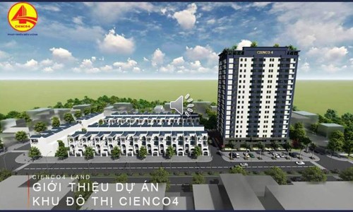 Khu đô thị Cienco4 tại 61 Nguyễn Trường Tộ, TP.Vinh, Nghệ An