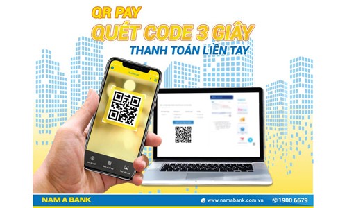 Sử dụng Nam A Bank Mobile Banking, khách hàng có thể đăng nhập bằng sinh trắc học (Face ID hoặc vân tay), chuyển tiền siêu nhanh chưa đầy 10s