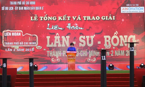  Bế mạc Liên hoan Lân – Sư – Rồng Thành phố Hồ Chí Minh lần 2 năm 2018
