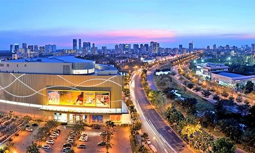 Tốc độ đô thị hoá khu Nam Sài Gòn ngày càng nhanh dẫn đến quỹ đất trung tâm đang bị hạn hẹp