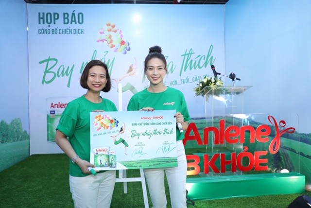 Ngô Thanh Vân là đại sứ thương hiệu mới của Anlene, cùng đồng hành trong chiến dịch “Bay nhảy thỏa thích”