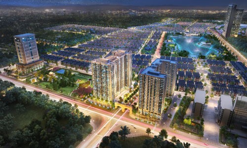Dự án Anland Comple và Anland Premium trong phối cảnh tổng thể của Khu đô thị Dương Nội