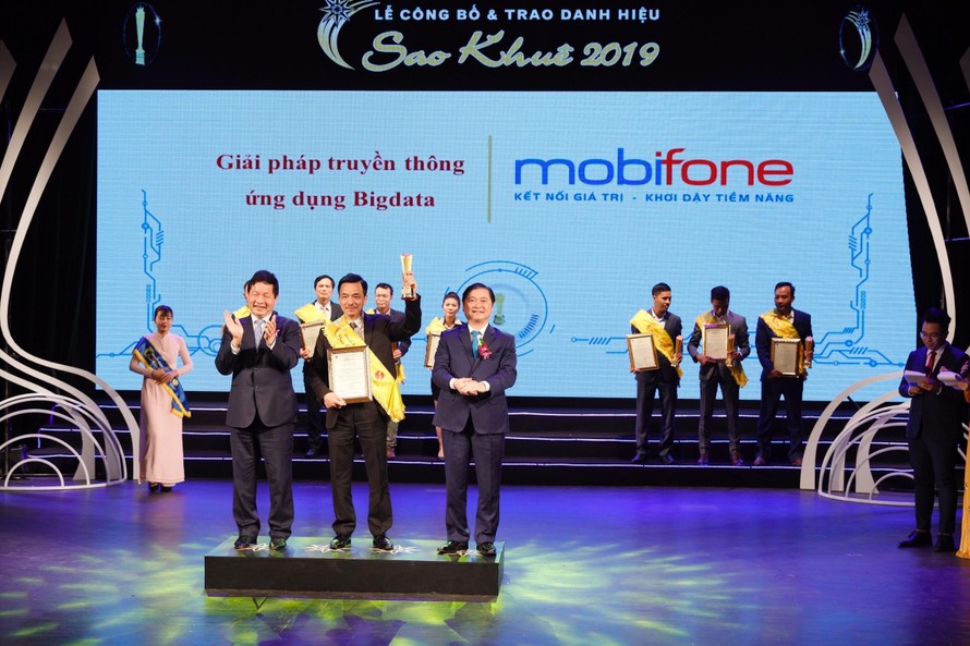 MobiFone nhận hai giải thưởng Sao Khuê 2019