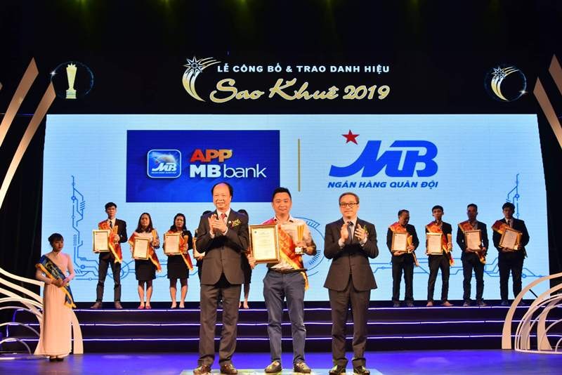 App MBBank là App ngân hàng số duy nhất tại Việt Nam là “Sao Khuê 2019”