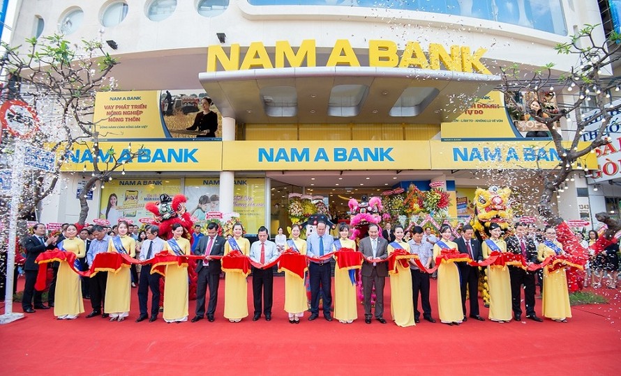 Nam A Bank An Giang khai trương hứa hẹn sẽ là địa điểm giao dịch uy tín của người dân tại địa phương 