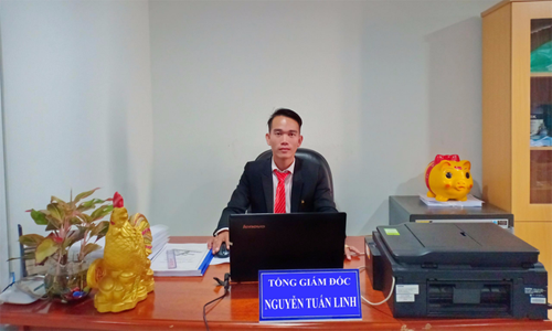 Ông Nguyễn Tuấn Linh, Tổng giám đốc công ty