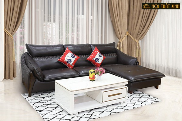 Những bộ sofa da thật đẹp luôn khẳng định sự sang trọng, gu thẩm mỹ tinh tế và chất “chơi” của gia chủ