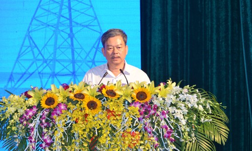 Ông Lê Quang Thái- Phó Tổng giám đốc EVNNPC cam kết, khách hàng tham gia chương trình DR sẽ được tạo điều kiện tối đa