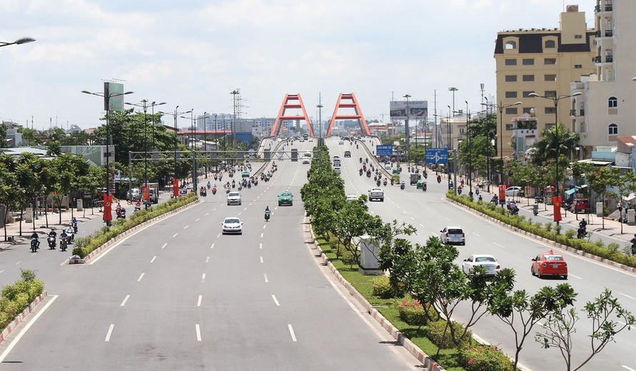 Đại lộ Phạm Văn Đồng giúp di chuyển dễ dàng thẳng đến sân bay quốc tế Tân Sơn Nhất Nguồn: Đầu tư Bất động sản 