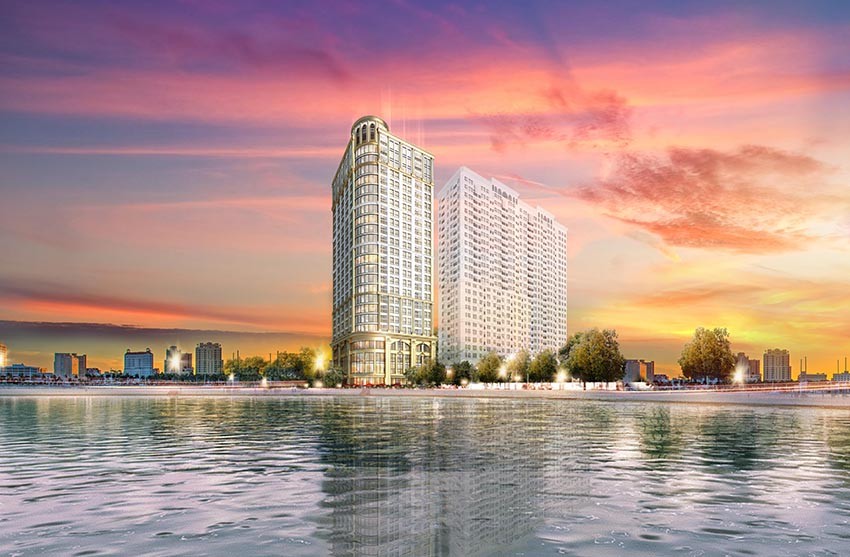 Khách sạn Hà Nội Golden Lake phủ vàng từ chân đế tới nóc sẽ khánh thành vào tháng 12/2019