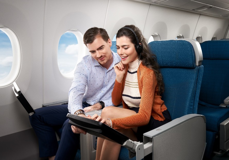 Hạng ghế phổ thông Đặc biệt mới sẽ được VNA triển khai trên máy bay thân rộng hiện đại Airbus A350 và Boeing 787-9